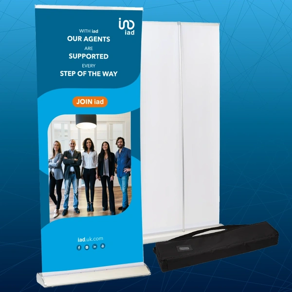  Roller Banner Our Agents Are Supported V1